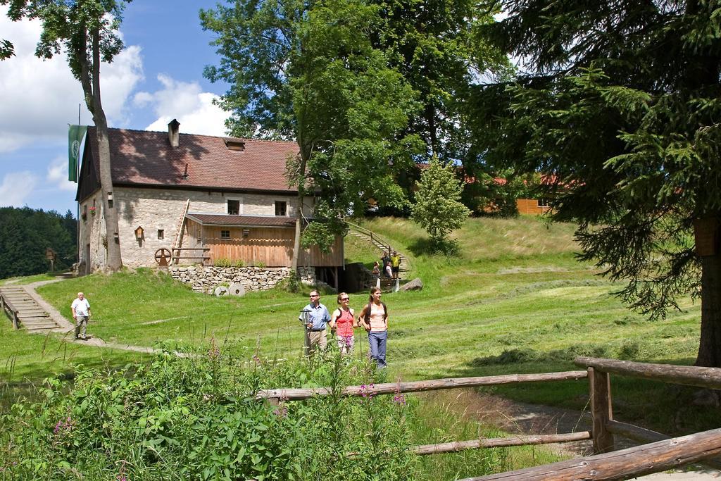 Zum Schwarzen Baeren Hotel Vohenstrauss Buitenkant foto